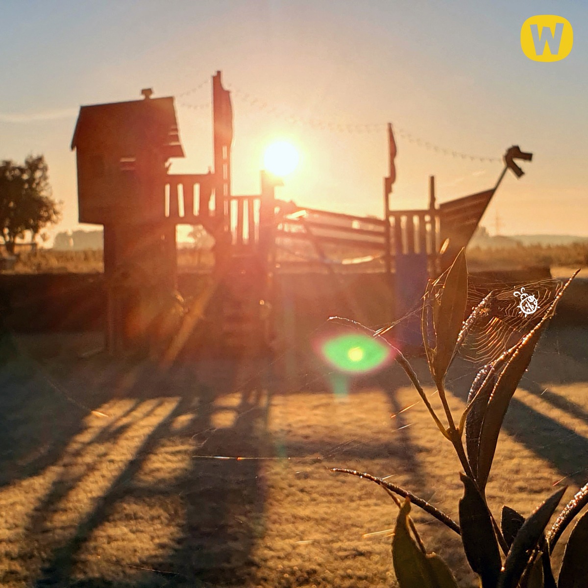 Trädhus Wickey Prime Neverland Gold utan turbo-rutschkana 621060_k