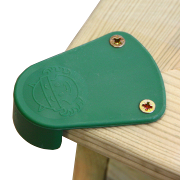 Set med 4 st hörnskydd för sandlåda  619256