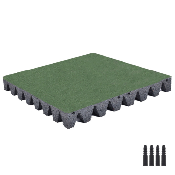 Fallskyddsmatta 50x50x6,5 cm inkl. Fästpinnar  835852