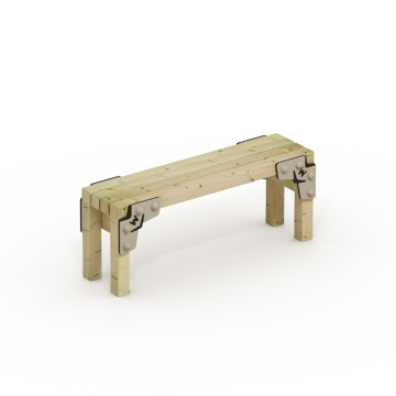 Utomhus träningsredskap Wickey FIT FlexBench 120  831261