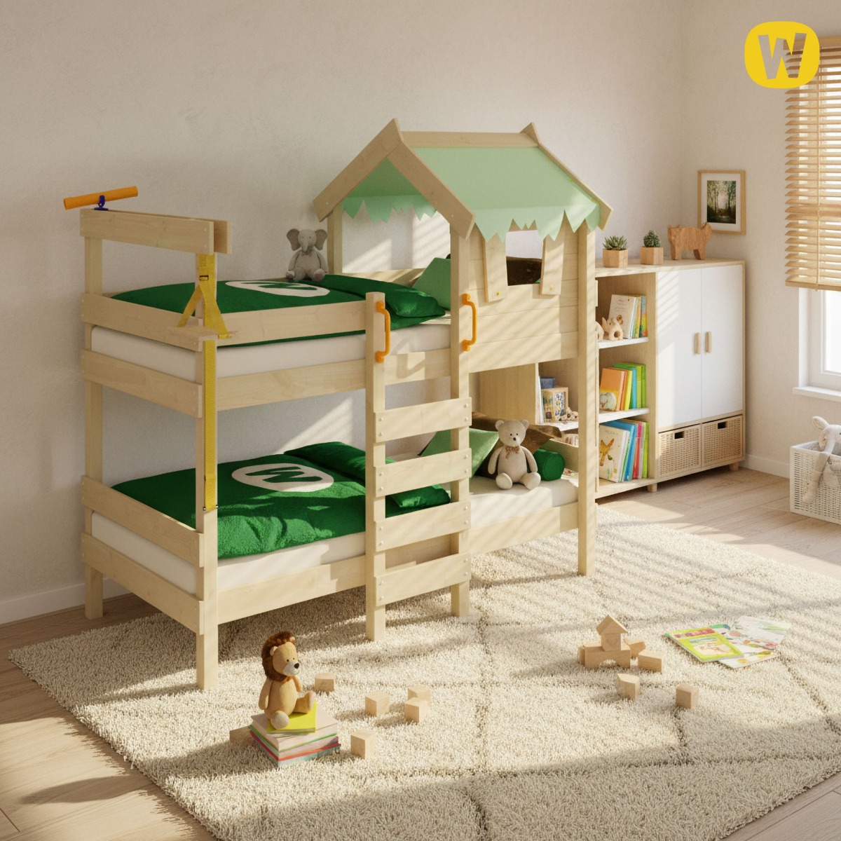 Våningssäng Wickey CrAzY Huggy 834165_k